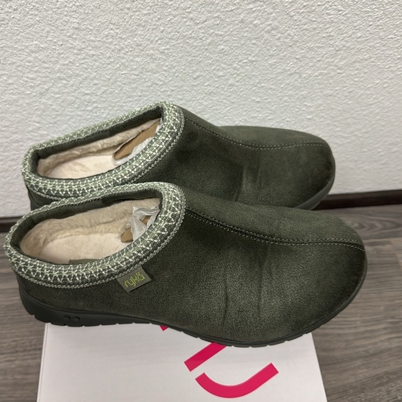 Ryka Women's Stellar Mules In Alpine Green (WIDE) - Picture 7 of 9